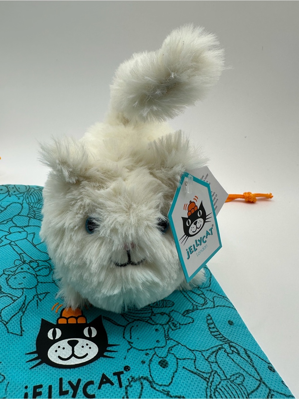 Jellycat Cream Kitten Caboodle Retired